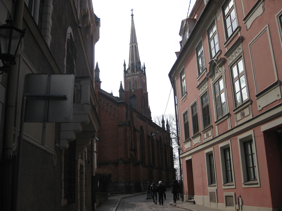 English Church of the Holy Redeemer in old Riga