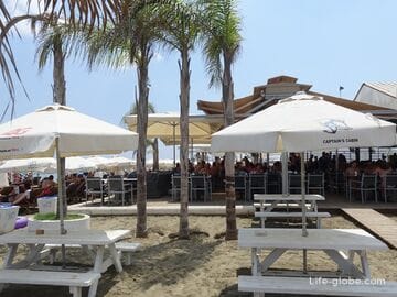 Пляж Ледис Майл, Лимассол (Lady's Mile Beach) - самый протяженный пляж Кипра
