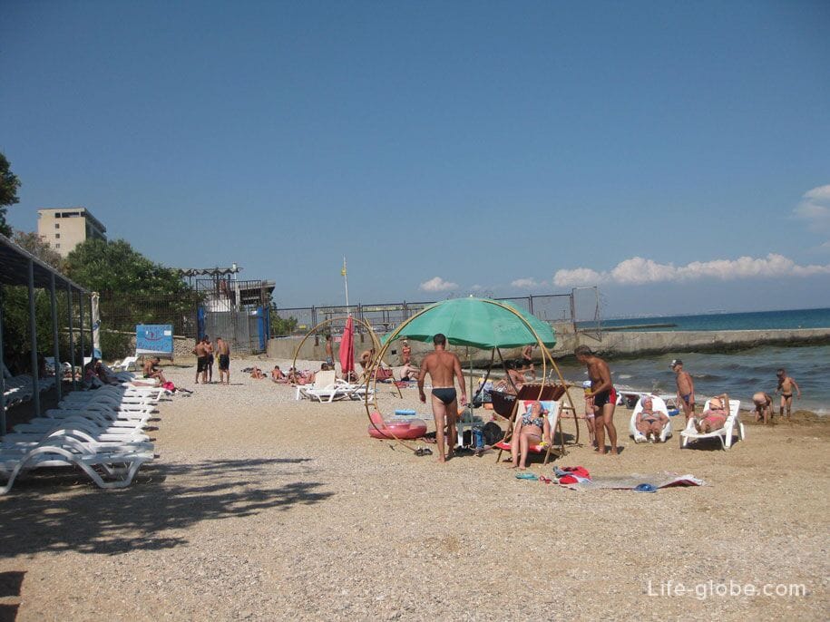 Пляжи Крыма - пляжи Феодосии
