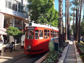 Retro-Straßenbahn Nostalzhi in Antalya (T2, Nostalji): foto, route, haltestellen, zahlung, website