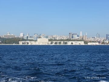 Besiktas und Ortakoy, Istanbul (Beşiktaş, Ortaköy) - gebiete am Ufer des Bosporus