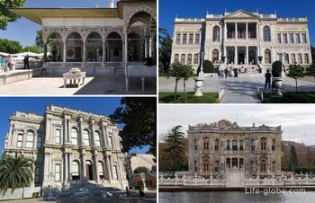 Palaces of Istanbul (with addresses, sites, photos and descriptions)