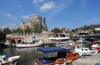 Крепость Анадолухисар в Стамбуле (Анатолийская крепость, Anadolu Hisarı / Anadoluhisarı)