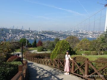 Otagtepe Fatih Park in Istanbul (Otağtepe Fatih Korusu) - ein Park mit Blick auf den Bosporus