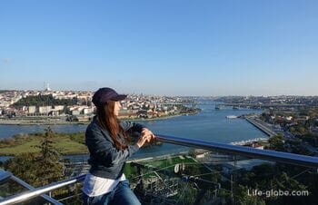 Pierre Loti hill, Istanbul: observation deck, cafe and cable car