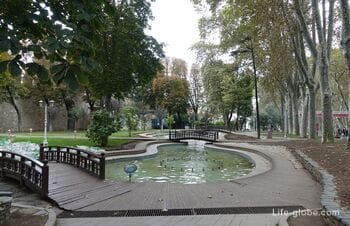 Парк Гюльхане в Стамбуле (Gülhane Parkı) - старейший парк города