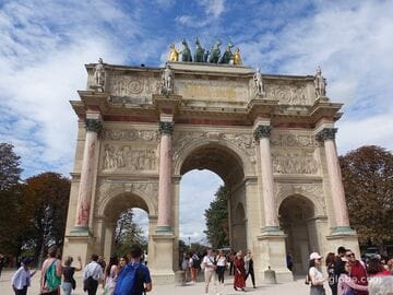 Триумфальная арка на площади Каррузель, Париж (Arc de Triomphe du Carrousel)