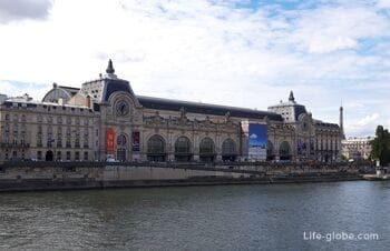 Музей Орсе, Париж (Musee d’Orsay) - известный художественный музей со смотровой и кафе