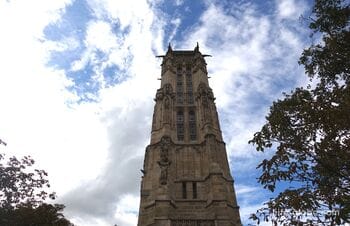 Башня Сен-Жак, Париж (Tour Saint-Jacques): посещение, смотровая, фото, описание