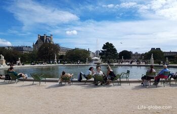 Сад Тюильри, Париж (Jardin des Tuileries) - королевский парк дворца