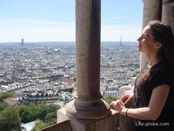 Смотровая в куполе базилики Сакре-Кёр на Монмартре, Париж: подъём, виды, сайт, расположение