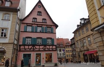 Sights and museums of Bamberg. Center of Bamberg