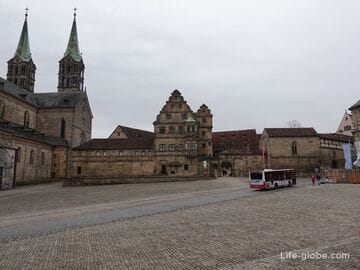 Cathedral Square in Bamberg (Domplatz Bamberg)