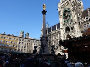 Marienplatz, Munich - the central square of the city