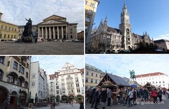 Площади в Мюнхене (лучшие + фото)