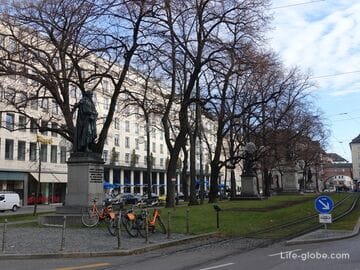 Променадеплац, Мюнхен (Promenadeplatz) - больше, чем просто площадь