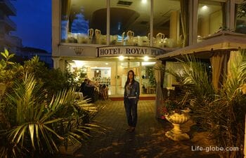 Hotel Royal Plaza 4* в Римини (с завтраками) - наш отзыв