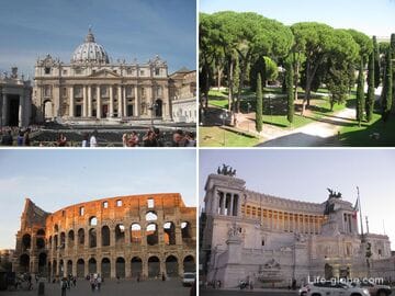 Top 23 Rome city center attractions