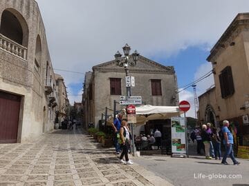 Erice, Sicily - a city on top of a mountain