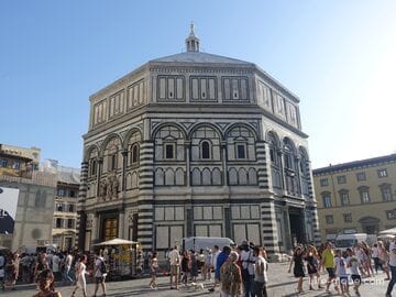Баптистерий Сан-Джованни, Флоренция (Battistero di San Giovanni) - знаменитая базилика