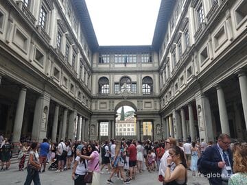 Галерея Уффици, Флоренция (Galleria degli Uffizi) - мировой художественный музей