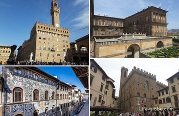 Palaces (Palazzos) and villas in Florence (with photos, addresses, sites, descriptions)