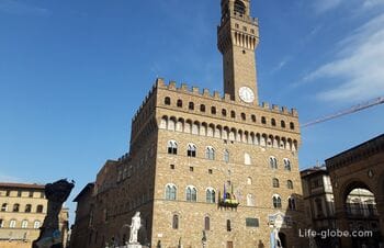 Палаццо Веккьо с башней Арнольфо, Флоренция - Ратуша: смотровая и музей (Palazzo Vecchio, Старый дворец)