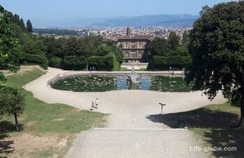Сады Боболи, Флоренция (Giardino di Boboli) - лучший парк города