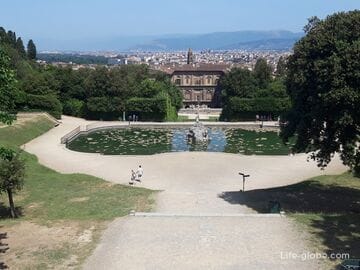 Сады Боболи, Флоренция (Giardino di Boboli) - лучший парк города