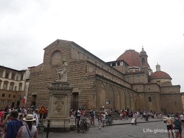 Площадь Сан-Лоренцо, Флоренция (площадь Святого Лаврентия, Piazza San Lorenzo), историческая и примечательная
