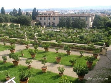Вилла Кастелло (Villa di Castello) - вилла и сад Медичи в Кастелло, Флоренция