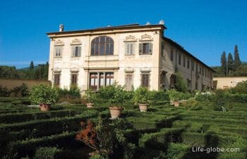 Вилла Корсини, Флоренция (Villa Corsini) - музей на вилле с садом