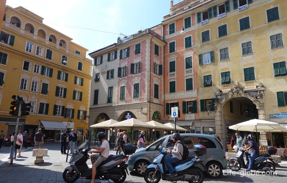 Historic center of Rapallo (old town)