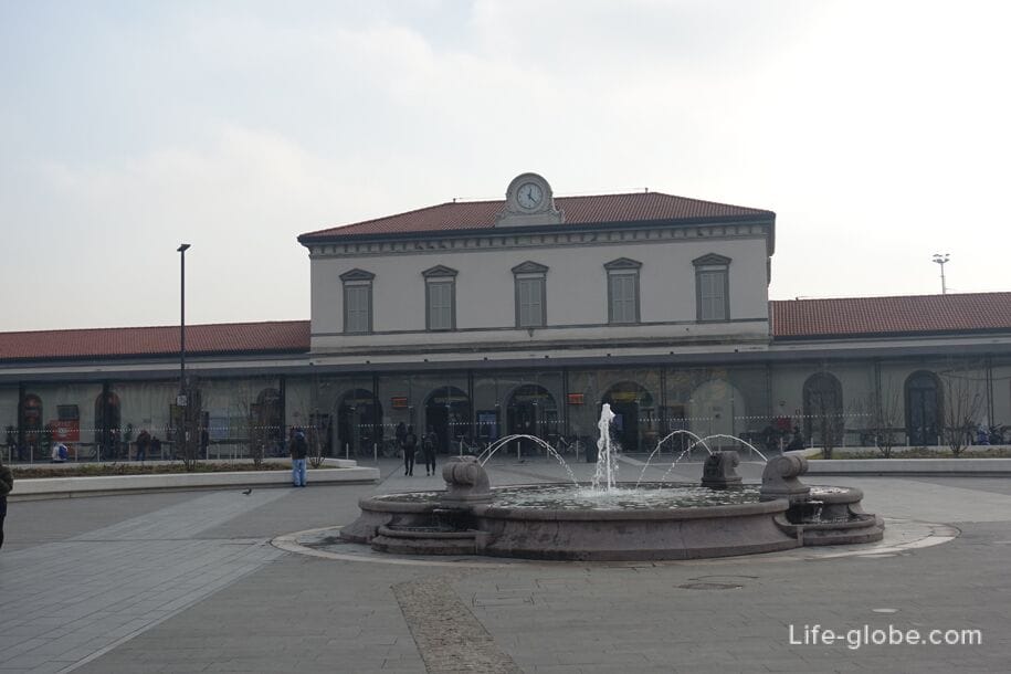 Жд станция Бергамо