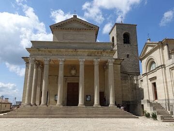 Basilika von San Marino (Basilica di San Marino) - die Hauptkirche von San Marino