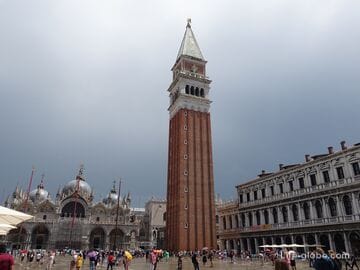 Кампанила собора Святого Марка, Венеция (Campanile di San Marco) - башня-колокольня со смотровой площадкой
