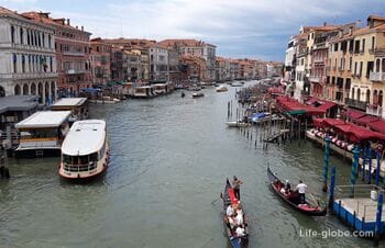 Гранд канал, Венеция (Canal Grande, Большой канал) - самый крупный в городе