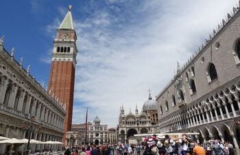 Platz San Marco, Venedig (Markusplatz, Piazza San Marco) - der rauptplatz von Venedig