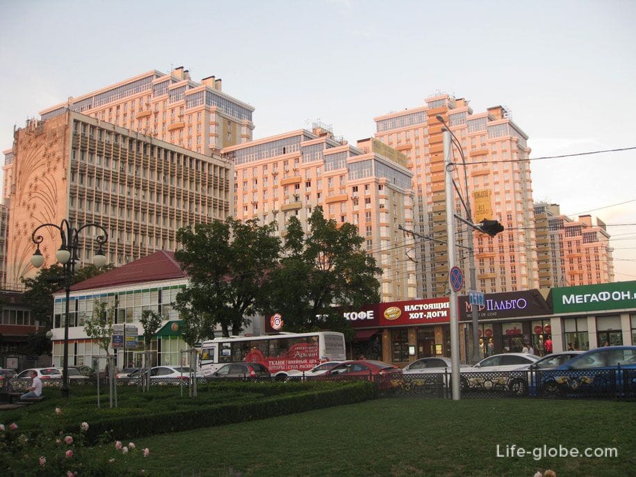 Жилой комплекс, возле Центра города в Краснодаре