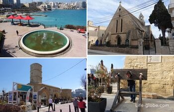 Достопримечательности Слимы, Мальта