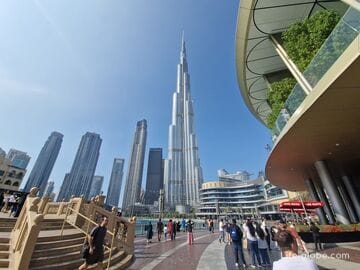 Downtown Dubai - city center with entertainment and attractions