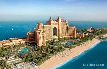 Atlantis, Dubai - ein resortkomplex auf der Palm Jumeirah