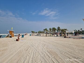 Пляж Джумейра паблик бич, Дубай (пляж Сансет бич или Умм-Сукейм 2)