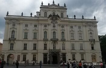 Archbishop's Palace in Prague (Arcibiskupsky palac), on Hradcany Square