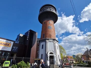 Water tower, Zelenogradsk: observation deck and cat museum