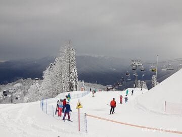 Trails and ski areas Laura MTZ Gazprom, Krasnaya Polyana (Esto-Sadok)