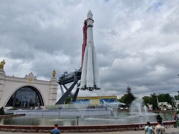 Павильон Космос на ВДНХ, Москва - музей Космонавтики и авиации