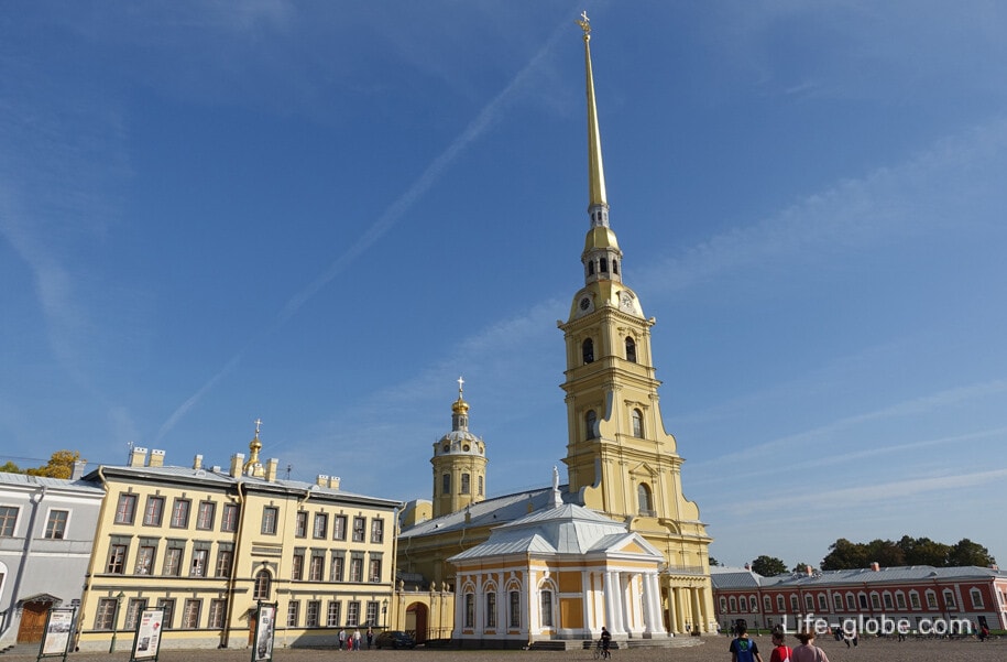 площадь собора петропавловской крепости