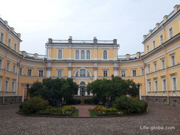 Museum-Estate of Derzhavin, St. Petersburg (Fontanka River): mansion, theater, greenhouse, garden and hotel
