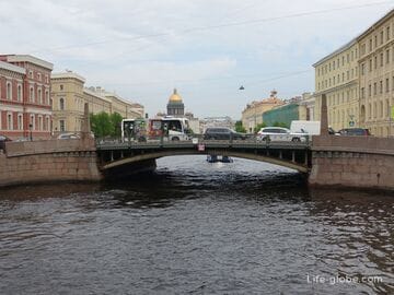 Поцелуев мост в Санкт-Петербурге: легенды, фото, описание